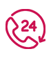 24hr phone icon