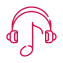 music subscriber icon