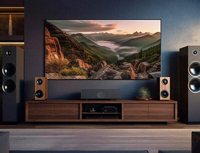 at home theater