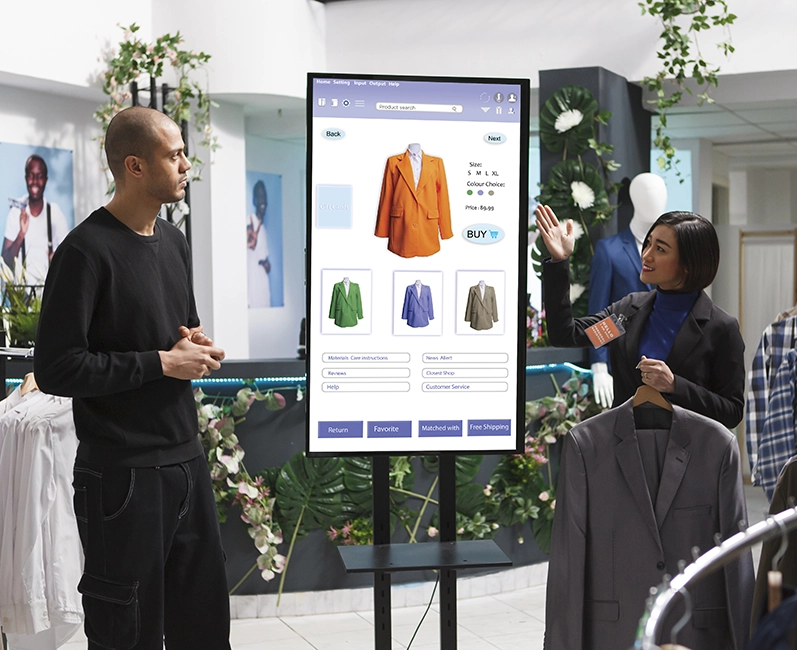 digital signage retail