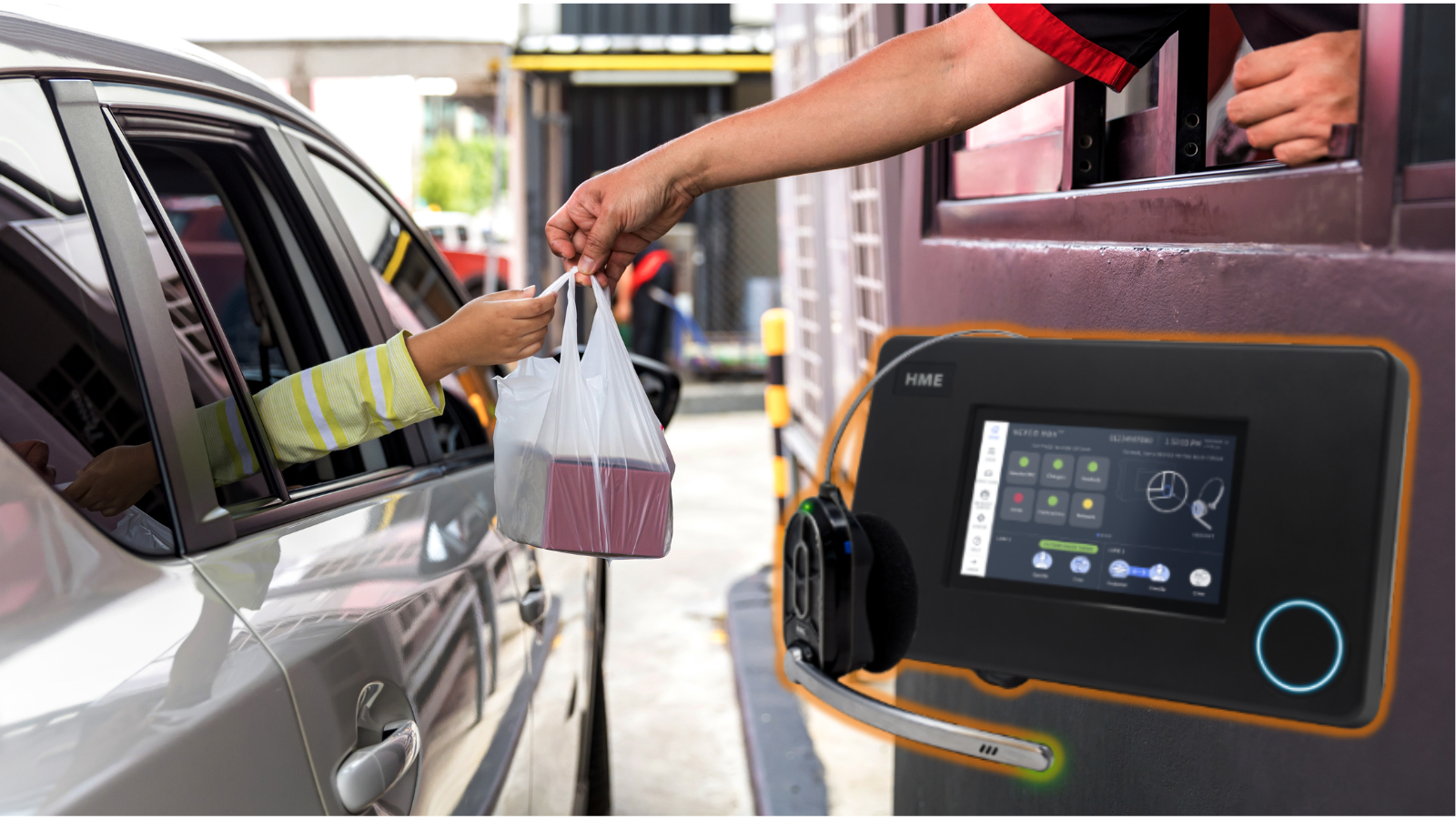 hme nexeo drive thru