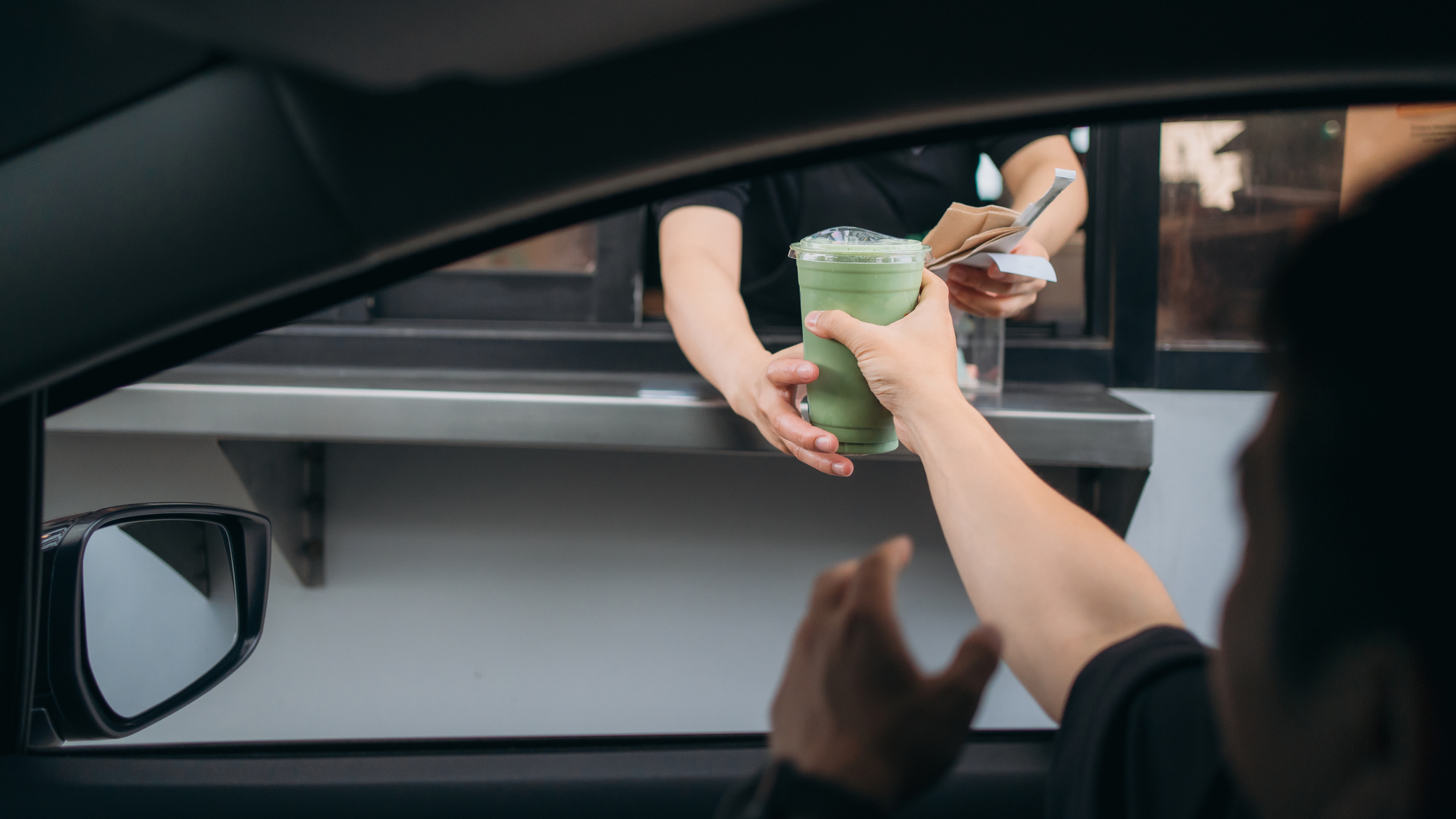Drive-thru system installation for a QSR restaurant
